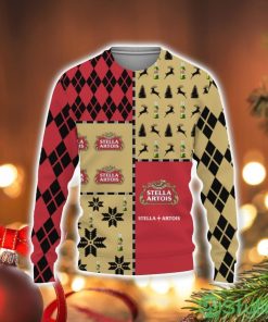 Stella Artois Beers Merry Christmas Whiskey And Beers 3D Sweater Holiday Gift Christmas Gift Product Photo 1