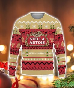 Stella Artois Beers Shirts Beer Vintage Logo 3D Sweater Holiday Gift Christmas Gift Product Photo 1