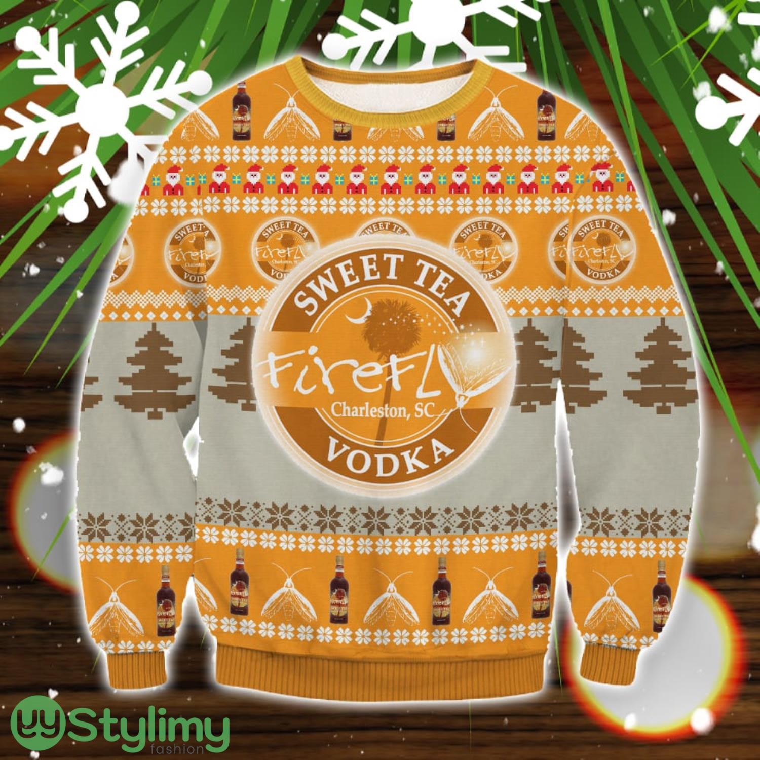 Sweet Tea Vodka 3D Ugly Christmas Sweater Christmas Gift 3 Sweet Tea Vodka 3D Ugly Christmas Sweater Christmas Gift Product Photo 1