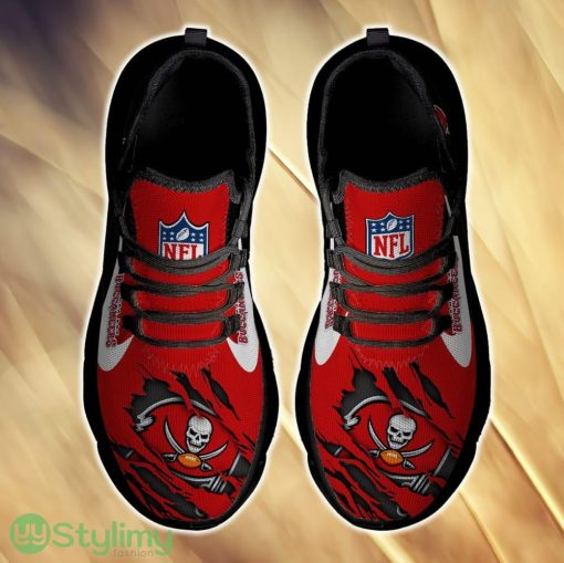 Tampa Bay Buccaneers Contemporary For Fans Custom Name Max Soul Sneakers New Gift Men And Women Clunky Shoes