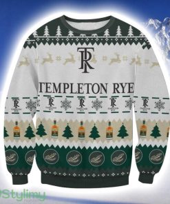 Templeton Rye Whiskey Ugly Christmas Sweater Product Photo 1