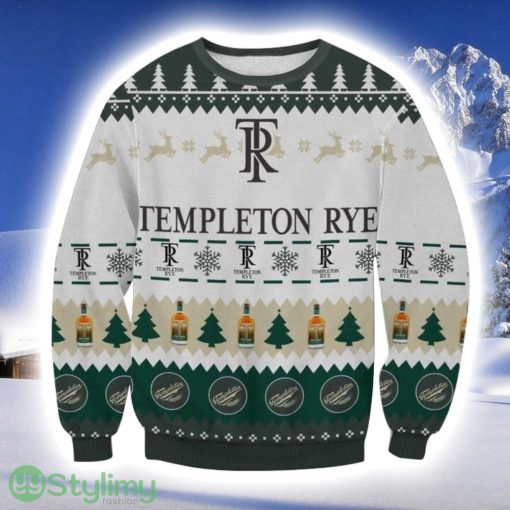 Templeton Rye Whiskey Ugly Christmas Sweater Product Photo 1