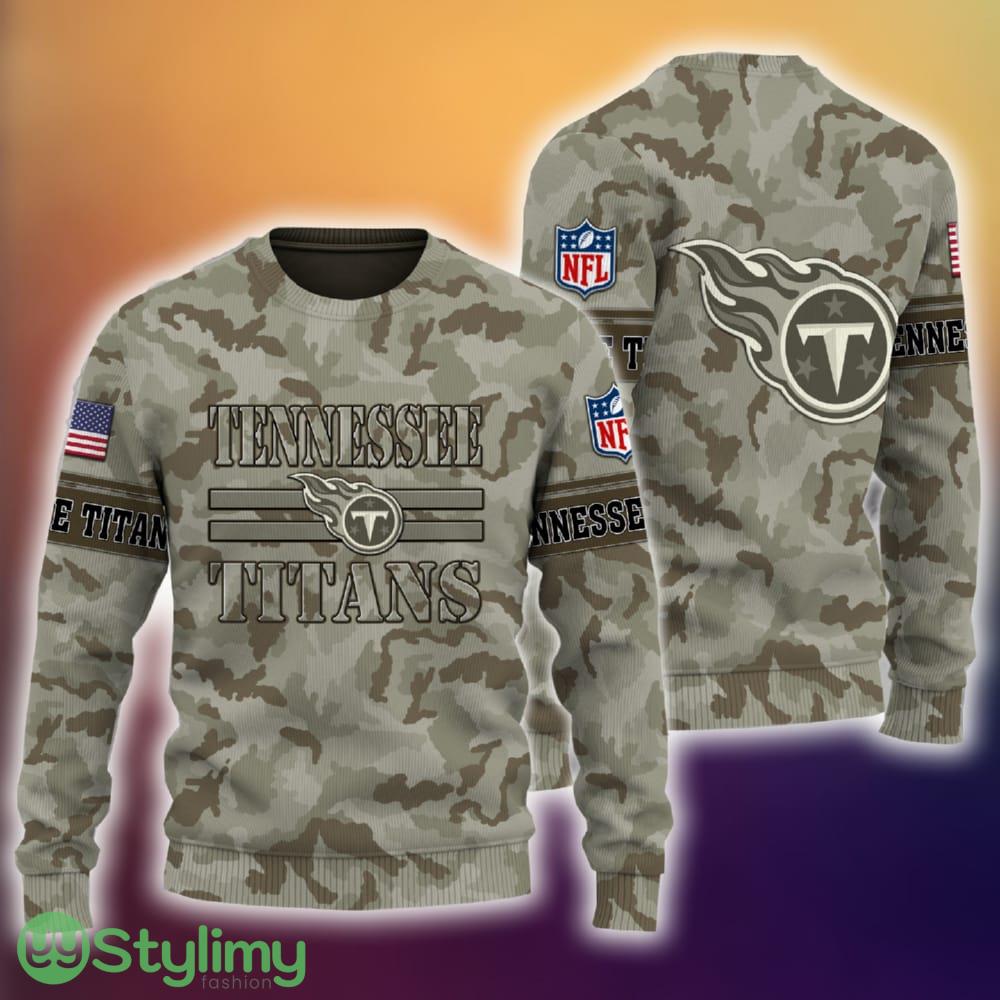 Tennessee Titans NFL Camo 3D Sweater Veteran Gift Holidays Ugly For Christmas 3 Tennessee Titans NFL Camo 3D Sweater Veteran Gift Holidays Ugly For Christmas - Tennessee Titans NFL Camo 3D Sweater Veteran Gift For Men And Women Christmas