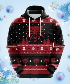 The Witcher 1 Christmas Cute Noel Mc Ugly Hoodie 3D All Over Print Gift For Christmas Product Photo 1