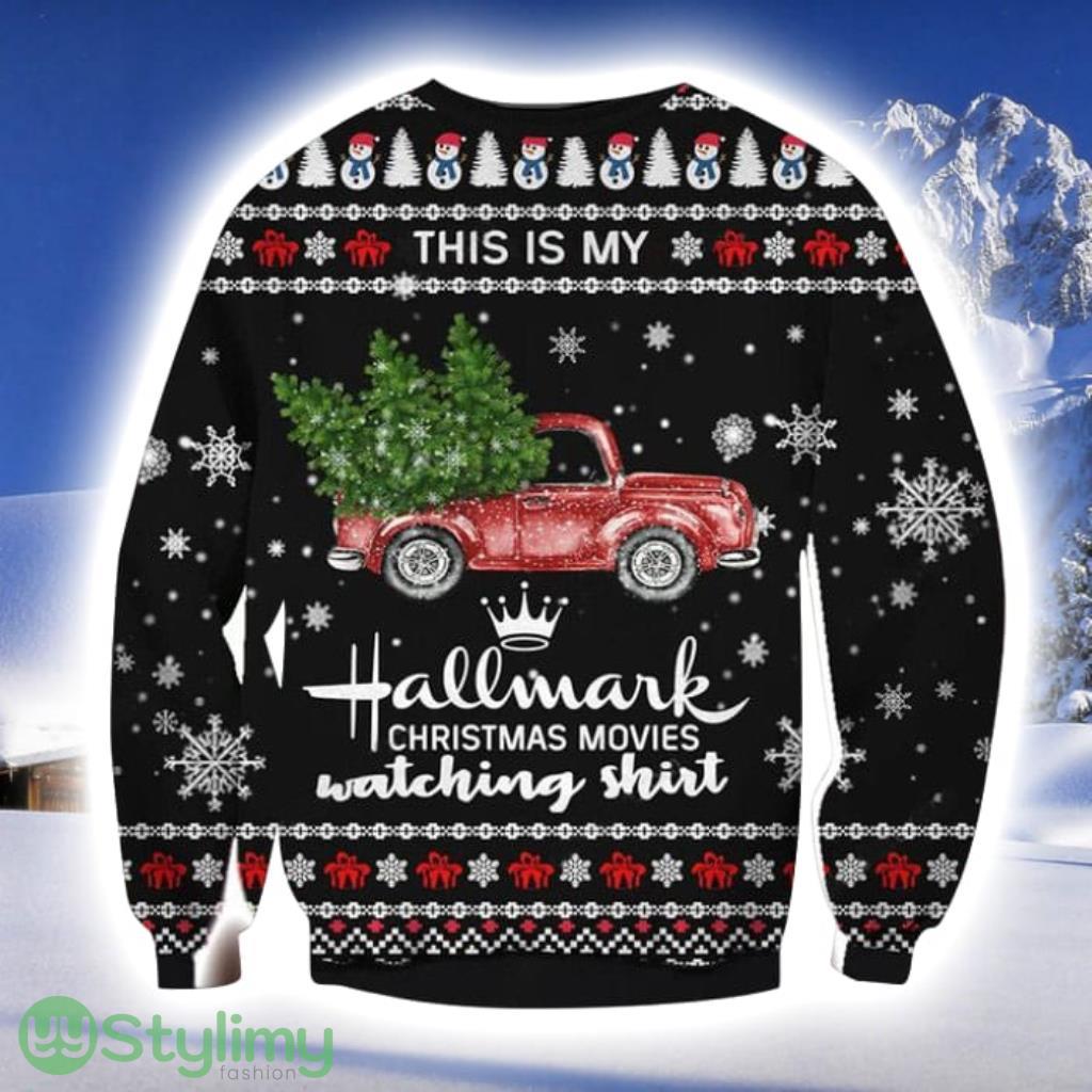 This Is My Hallmark Christmas Movies Watching Shirt Ugly Sweater 2 This Is My Hallmark Christmas Movies Watching Shirt Ugly Sweater Product Photo 1