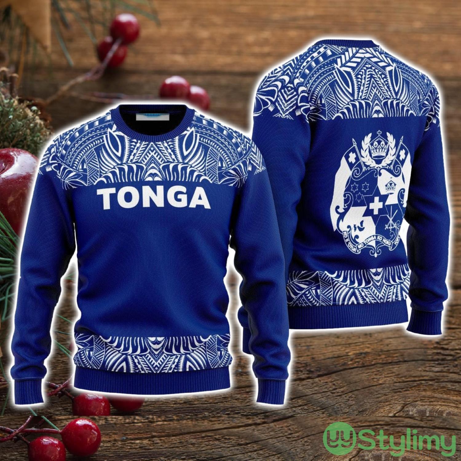 Tonga Polynesian Ugly Christmas Sweater Christmas Holiday Gift For Men And Women 3 Tonga Polynesian Ugly Christmas Sweater Christmas Holiday Gift For Men And Women Product Photo 1