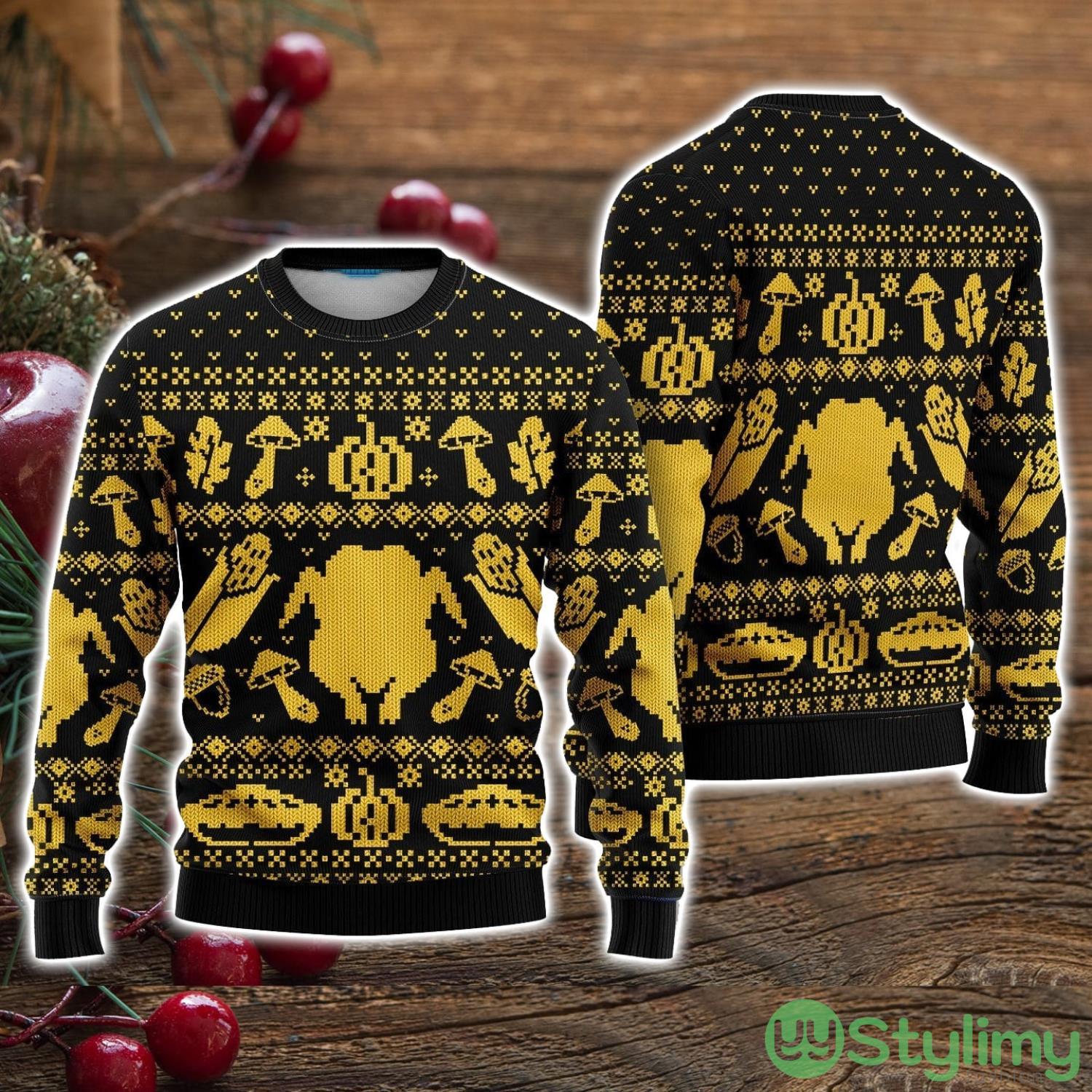 Turkey Thanksgiving Ugly Christmas Sweater Christmas Holiday Gift For Men And Women 3 Turkey Thanksgiving Ugly Christmas Sweater Christmas Holiday Gift For Men And Women Product Photo 1