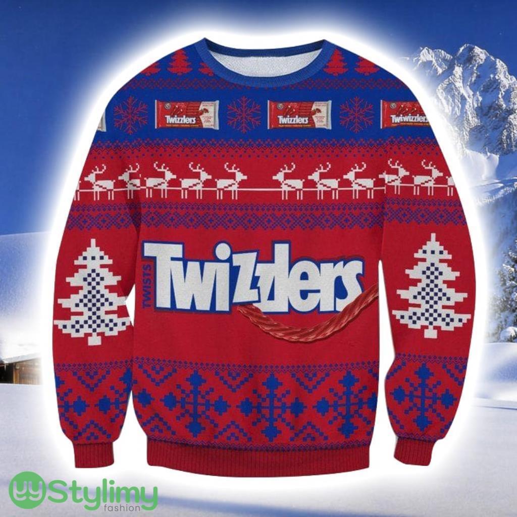Twizzlers Candy Ugly Christmas Sweater 3 Twizzlers Candy Ugly Christmas Sweater Product Photo 1