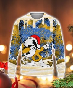 UCLA Bruins Snoopy Dabbing The Peanuts Sports Football American Christmas Sweater Product Photo 1