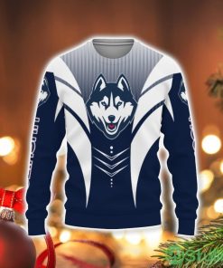 UConn Huskies Football American Day Sport Teams Champion 3D Sweater Holiday Gift Christmas Gift Product Photo 1