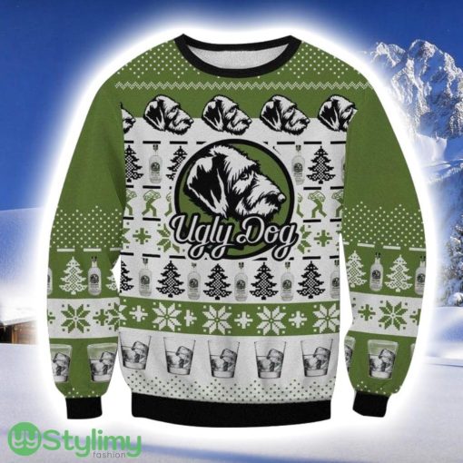 Ugly Dog Kentucky Bourbon Peanut Butter Whiskey Ugly Christmas Sweater