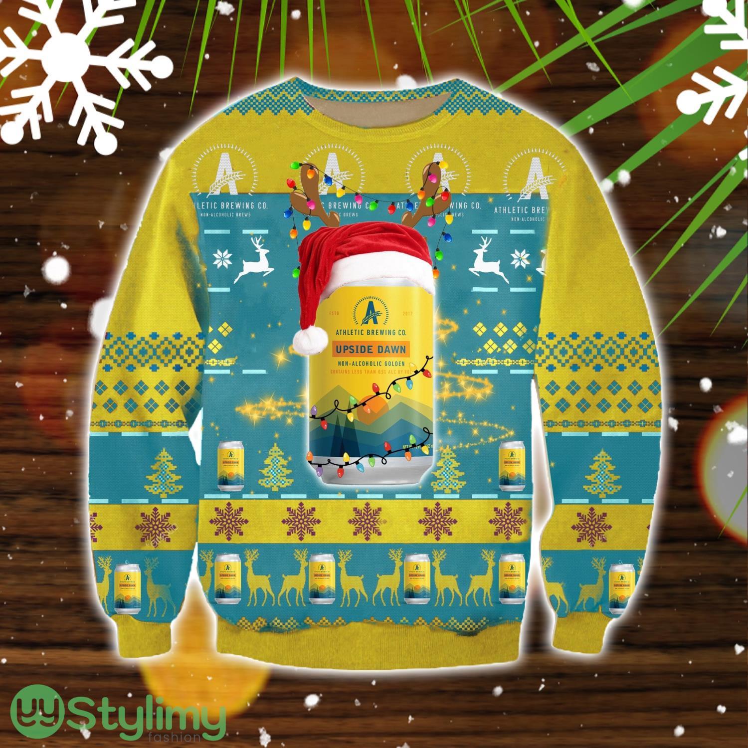 Upside Down 3D Ugly Christmas Sweater Christmas Gift 3 Upside Down 3D Ugly Christmas Sweater Christmas Gift Product Photo 1