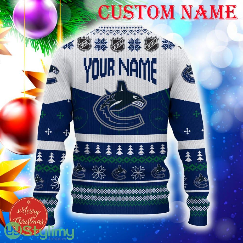 Vancouver Canucks Custom Name 3D Sweater Funny Gift For Men And Women Fans Christmas 2 Vancouver Canucks Custom Name 3D Sweater Funny Gift For Men And Women Fans Christmas - Vancouver Canucks 3D Sweater Christmas Personalized_3