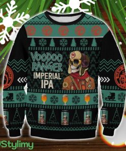 Voodoo Ranger IPA 3D Ugly Christmas Sweater Christmas Gift Product Photo 1