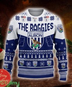West Bromwich Albion FC Custom Name 3D Sweater Funny Gift For Men And Women Fans Christmas - West Bromwich Albion FC 3D Sweater Christmas Personalized_2