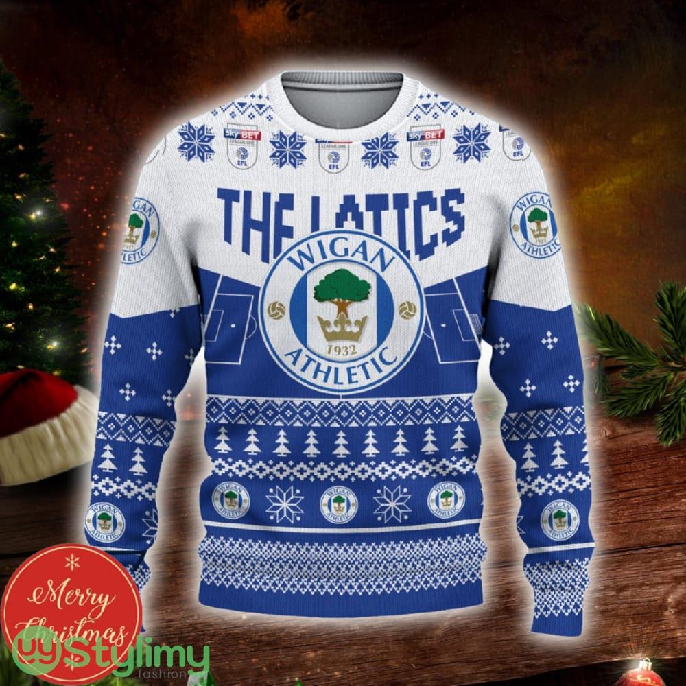 Wigan Athletic Custom Name 3D Sweater Funny Gift For Men And Women Fans Christmas 4 Wigan Athletic Custom Name 3D Sweater Funny Gift For Men And Women Fans Christmas - Wigan Athletic 3D Sweater Christmas Personalized_2
