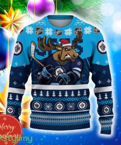 Winnipeg Jets Custom Name 3D Sweater Funny Gift For Men And Women Fans Christmas - Winnipeg Jets 3D Sweater Christmas Personalized_2