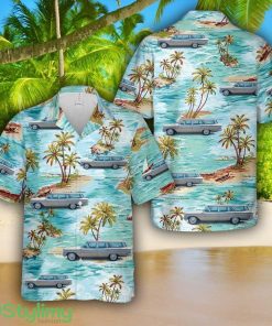 1960 Pontiac Safari - Kombi Lang Catalina 389 Tropical 3D Hawaiian Shirt Summer Gift Product Photo 1
