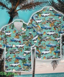 1963 Ford Consul Capri GT Tropical 3D Hawaiian Shirt Summer Gift Product Photo 1