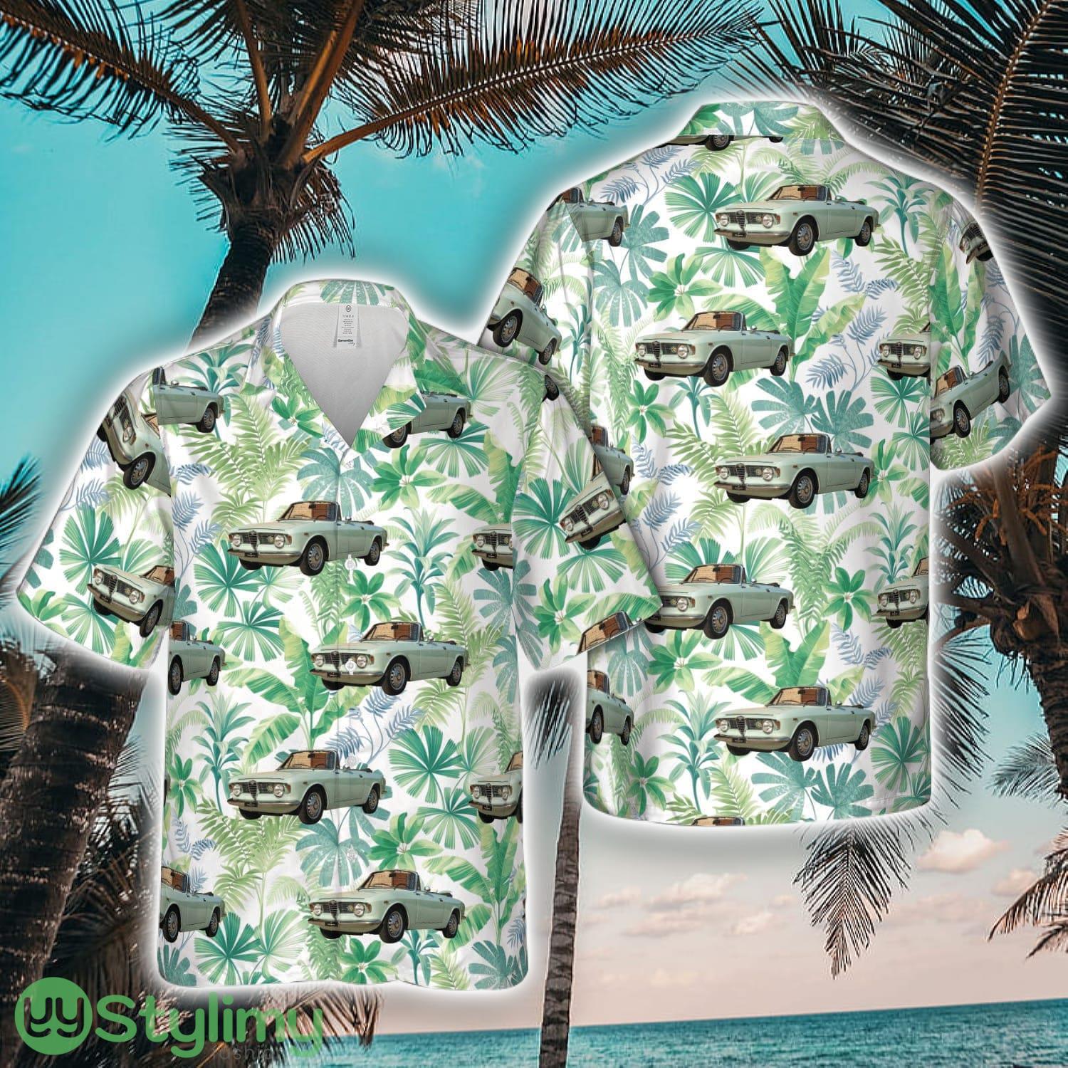 1965 Alfa Romeo Giulia Aloha Short Sleeve 3D Printed Hawaiian Shirt For Men And Women 2 1965 Alfa Romeo Giulia Aloha Short Sleeve 3D Printed Hawaiian Shirt For Men And Women Product Photo 1