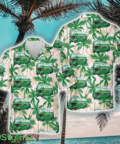 1966 AEC Routemaster JJD 419D double-decker bus in the livery of London Country 3D Hawaiian Shirt Summer Time Holiday Gift For Men And Women Product Photo 1