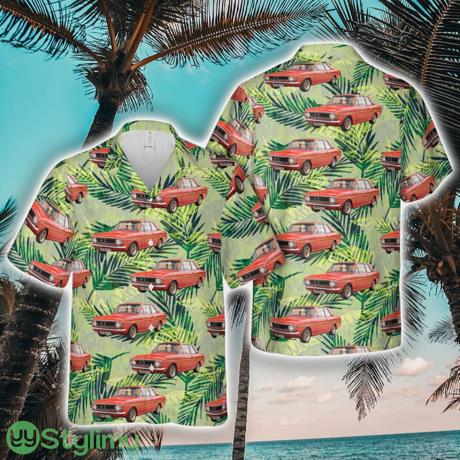 1969 Ford Lotus Cortina Aloha Short Sleeve 3D Printed Hawaiian Shirt For Men And Women 2 1969 Ford Lotus Cortina Aloha Short Sleeve 3D Printed Hawaiian Shirt For Men And Women Product Photo 1