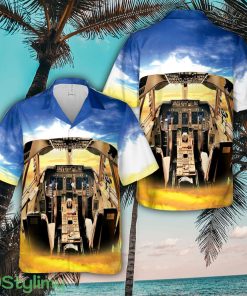 747-400 Cockpit Boeing aircraft Delta Airlines Aloha Short Sleeve 3D Printed Hawaiian Shirt For Men And Women Product Photo 1