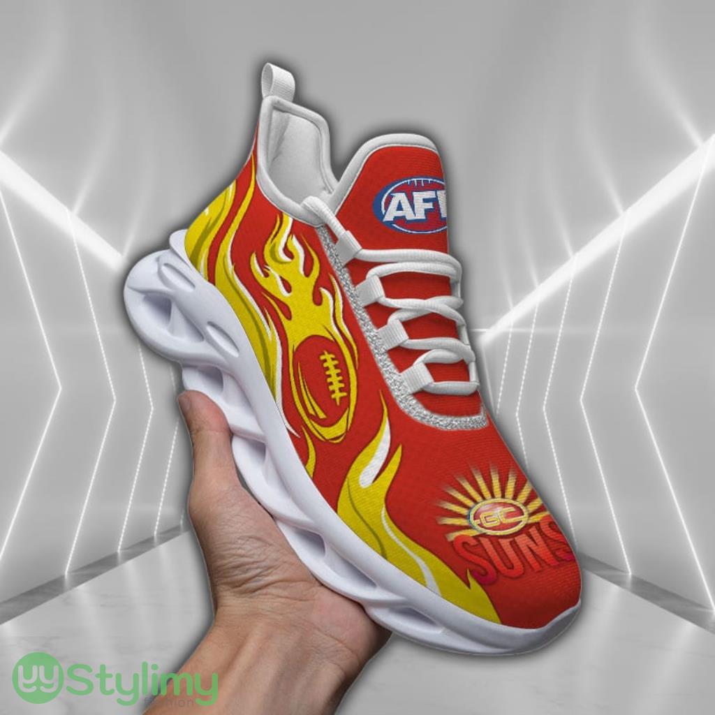 Afl Gold Coast Suns Fashion Forward Max Soul Shoes Sneaker Running For Fans 3 Afl Gold Coast Suns Fashion Forward Max Soul Shoes Sneaker Running For Fans Product Photo 1