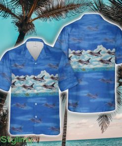 Air Force F-16C Fighting Falcon South Carolina Air Aloha Short Sleeve 3D Printed Hawaiian Shirt For Men And Women Product Photo 1