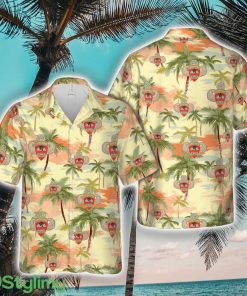 Airborne 555th Parachute Infantry Battalion Tropical 3D Hawaiian Shirt Summer Gift Product Photo 1
