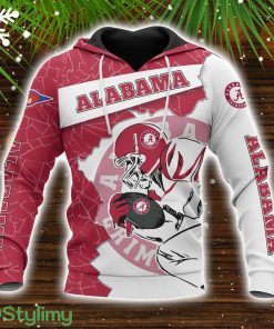 Alabama Crimson Tide All Printed 3D Hoodie Unique Gift For Fans Limited Hoodie Product Photo 1