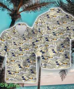 Alaska Airlines Q400 MSU Tropical 3D Hawaiian Shirt Summer Gift Product Photo 1
