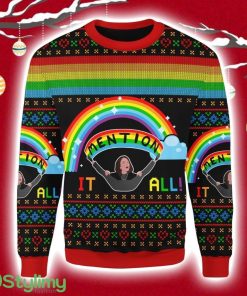 All I Want For Chirsmas Christmas Ugly Sweater 3D Product Photo 1
