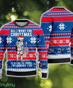 All I Want For Gift For Men Women Superhero Magic Kingdom Movie Party Ugly Christmas Sweater - All I Want For Gift For Men Women Superhero Magic Kingdom Movie Party Ugly Christmas Sweater