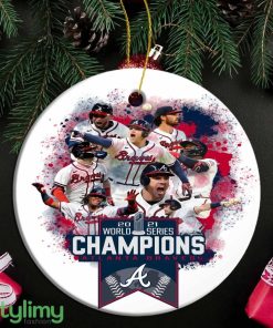 Alt Braves World Series Champions Mlb Ornament Product Photo 1