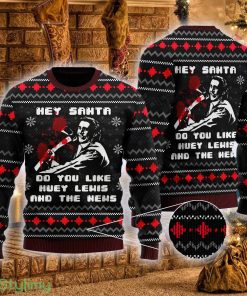 American Santa 3D Ugly Christmas Sweater American Horror Movie Gift For Men Women Thriller - American Santa 3D Ugly Christmas Sweater American Horror Movie Gift For Men Women Thriller