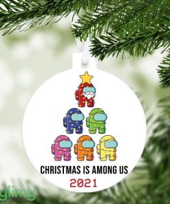 Among Us Gamer Inspired Christmas Tree Ornaments Product Photo 1