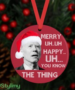 Anti Joe Biden Funny Christmas Ornament Hilarious Gift Idea For Republicans Product Photo 1