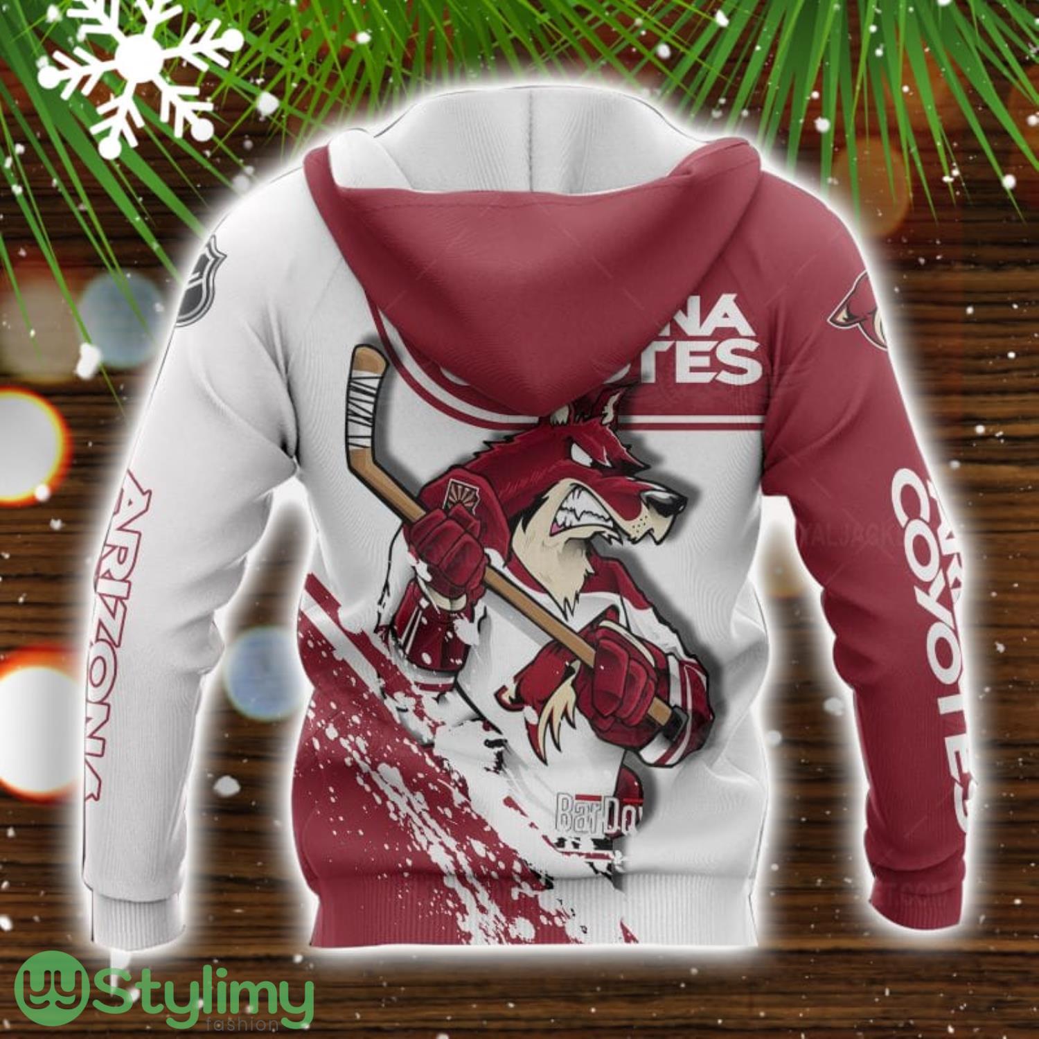 Arizona Coyotes 3D All Over printed Hoodie For Men And Women 2 Arizona Coyotes 3D All Over printed Hoodie For Men And Women Product Photo 2