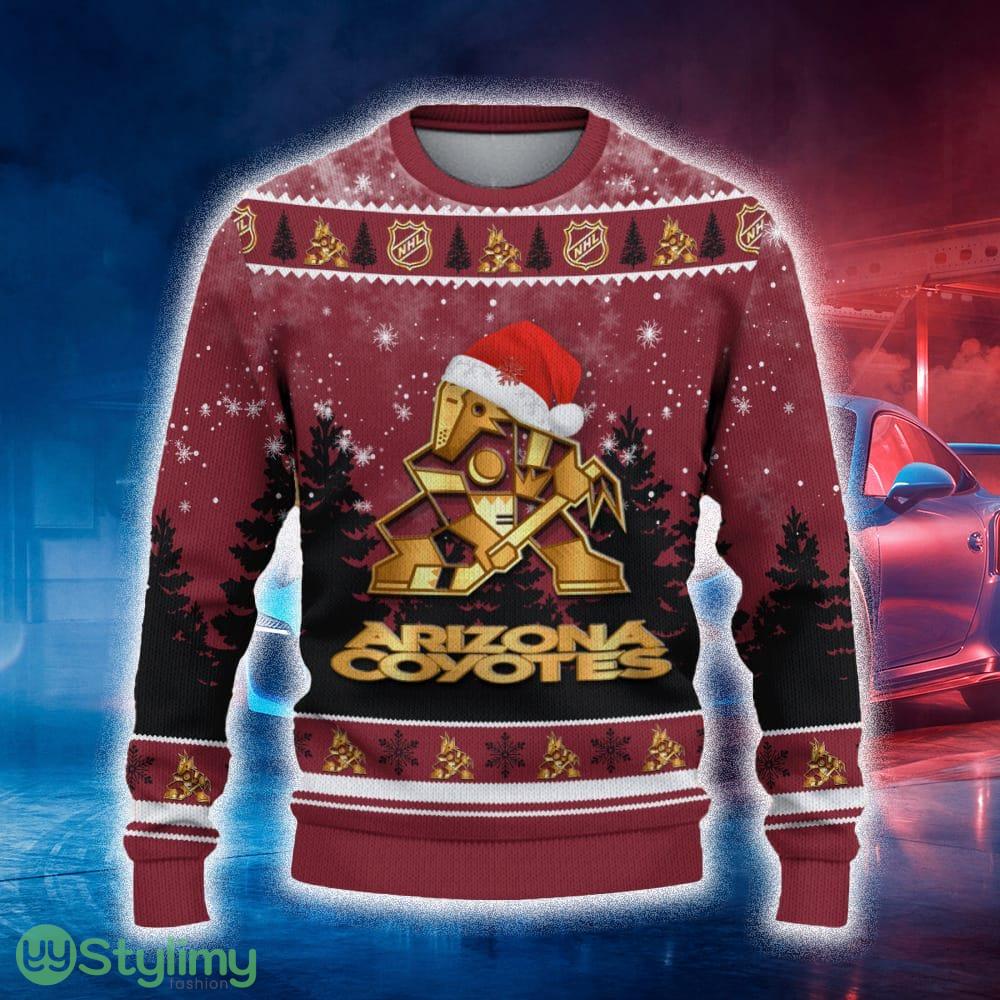 Arizona Coyotes Ugly Christmas Sweater Tree Santa Hat Car For Fans Gift Familys Holidays 4 Arizona Coyotes Ugly Christmas Sweater Tree Santa Hat Car For Fans Gift Familys Holidays - Arizona Coyotes Ugly Christmas Sweater_2