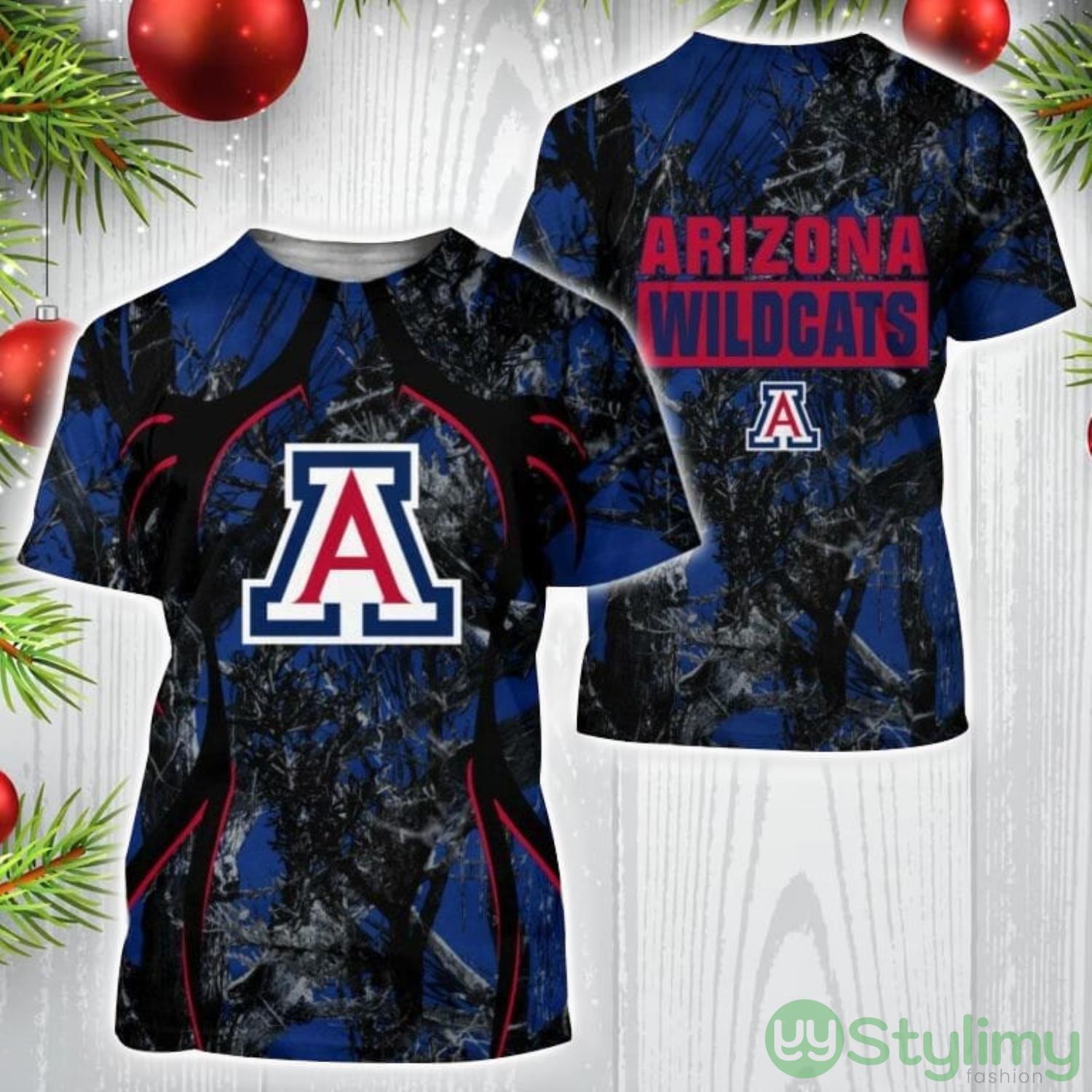 Arizona Wildcats 3D T-Shirt Camo Hunting Perfect Gift For Fans 1 Arizona Wildcats 3D T-Shirt Camo Hunting Perfect Gift For Fans Product Photo 1