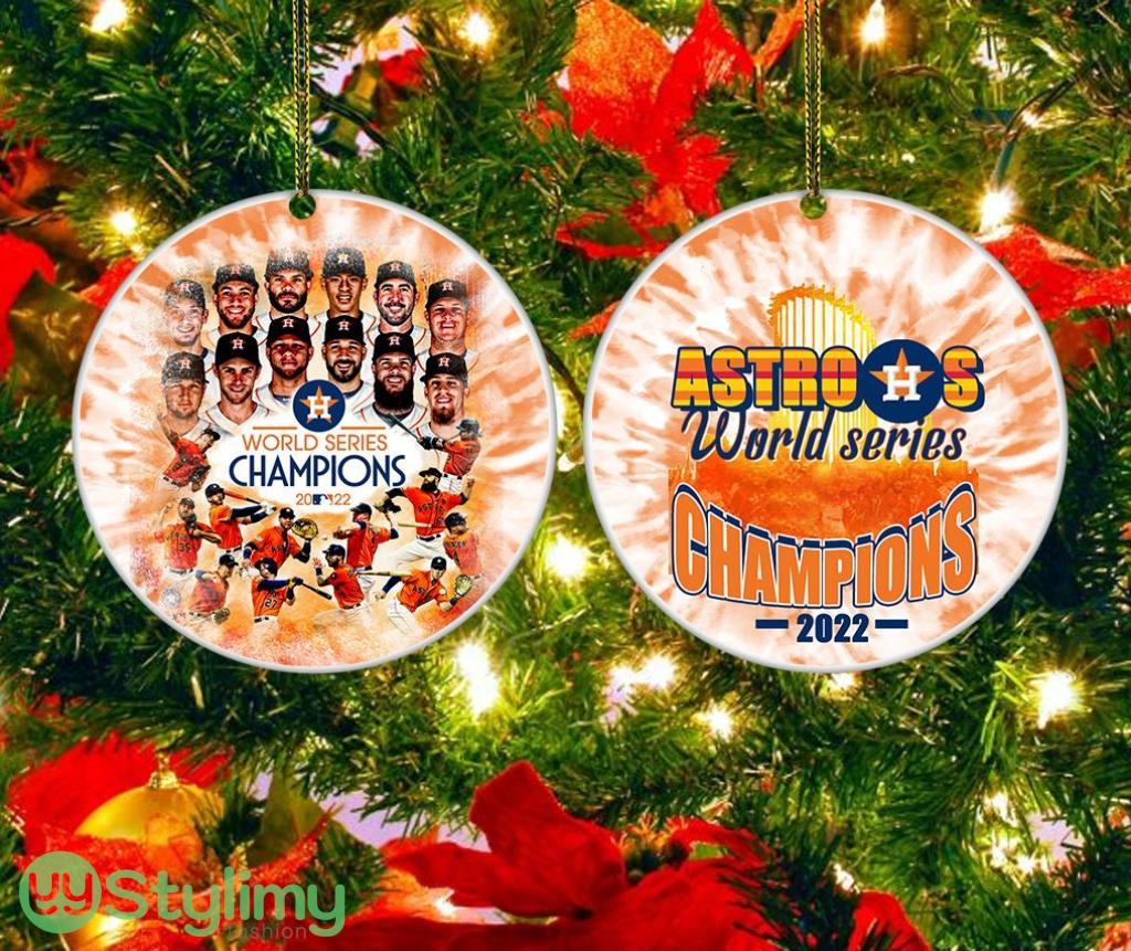Astros World Series Champions Ornament 2 Astros World Series Champions Ornament Product Photo 1