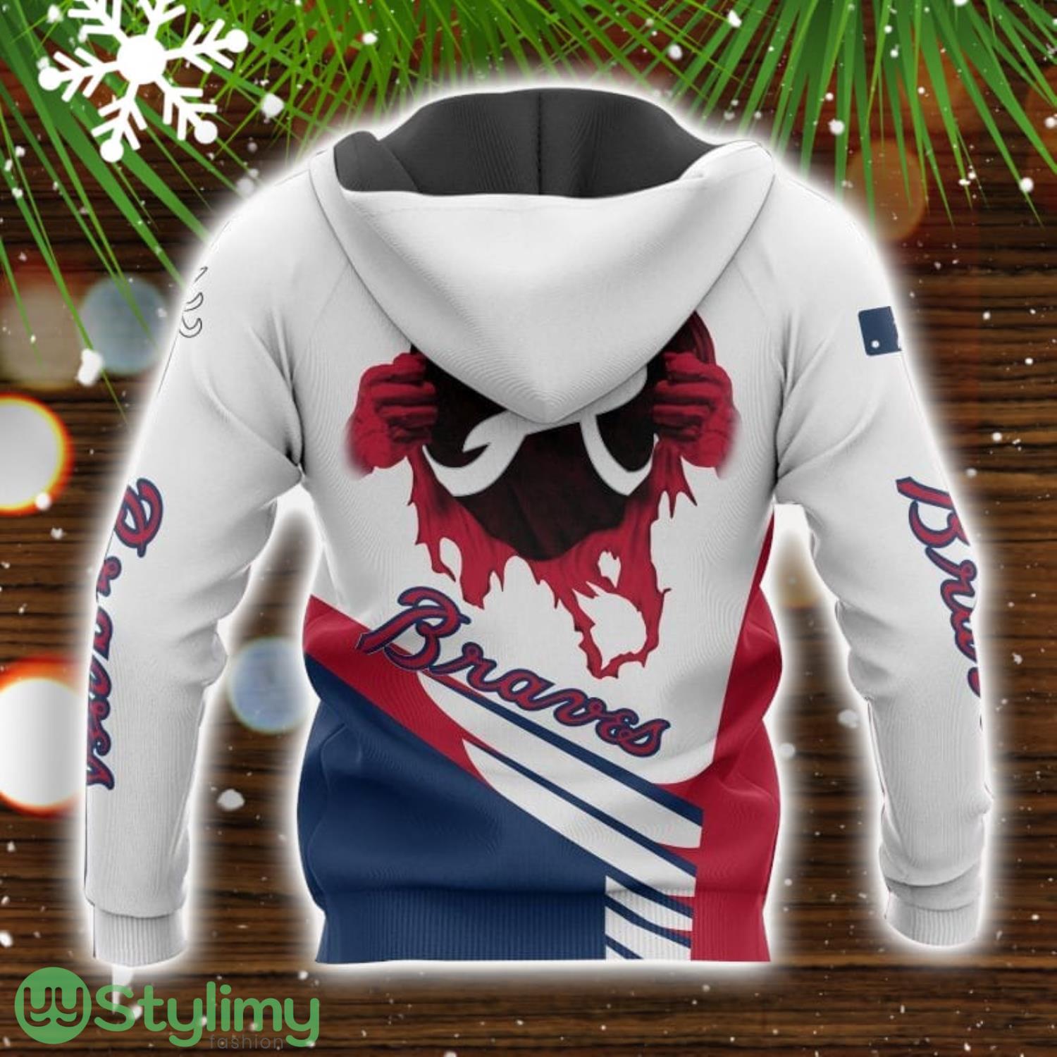 Atlanta Braves All Printed 3D Hoodie Best Gifft For Fans 2 Atlanta Braves All Printed 3D Hoodie Best Gifft For Fans Product Photo 2