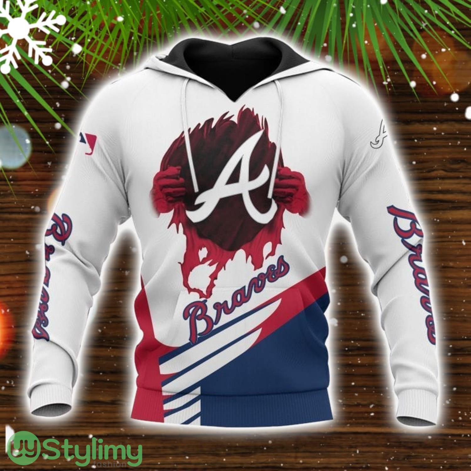 Atlanta Braves All Printed 3D Hoodie Best Gifft For Fans 7 Atlanta Braves All Printed 3D Hoodie Best Gifft For Fans Product Photo 1