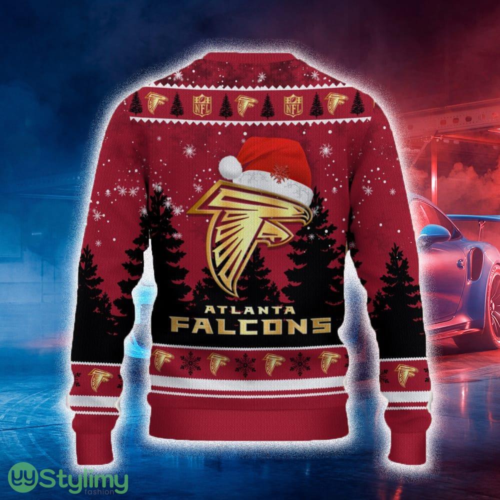 Atlanta Falcons Ugly Christmas Sweater Tree Santa Hat Car For Fans Gift Familys Holidays 2 Atlanta Falcons Ugly Christmas Sweater Tree Santa Hat Car For Fans Gift Familys Holidays - Atlanta Falcons Ugly Christmas Sweater_3