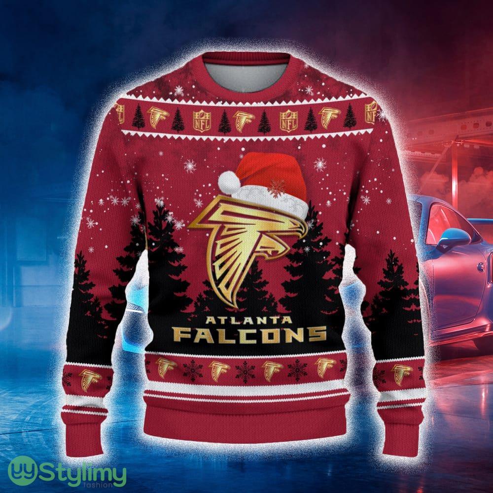Atlanta Falcons Ugly Christmas Sweater Tree Santa Hat Car For Fans Gift Familys Holidays 4 Atlanta Falcons Ugly Christmas Sweater Tree Santa Hat Car For Fans Gift Familys Holidays - Atlanta Falcons Ugly Christmas Sweater_2