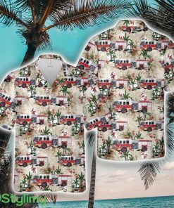 Austin Fire Department Tropical 3D Hawaiian Shirt Summer Gift Product Photo 1