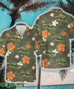 Australian Army PP0032 Matilda II Frog Flamethrower Tank 3D Hawaiian Shirt Summer Time Holiday Gift For Men And Women Product Photo 1