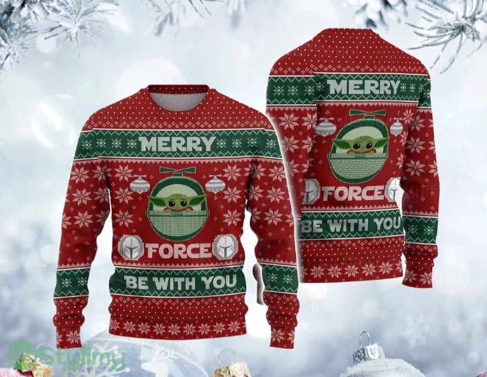 Baby Yoda Cute Baby Yoda Crewneck Ugly Christmas Pattern Christmas Gift for Family 3 Baby Yoda Cute Baby Yoda Crewneck Ugly Christmas Pattern Christmas Gift for Family - Baby Yoda Cute Baby Yoda Crewneck Ugly Christmas Pattern Christmas Gift for Family