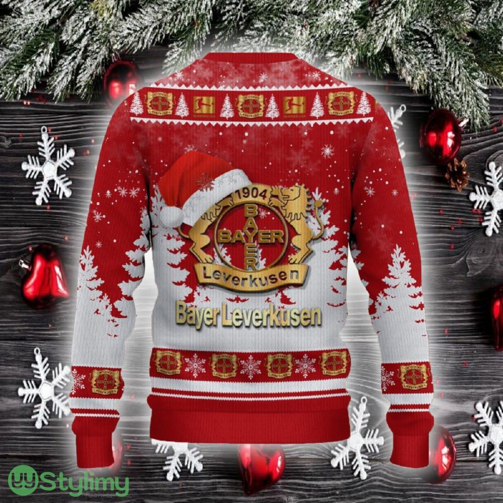 Bayer 04 Leverkusen Ugly Christmas Sweater Santa Hat Logo Trending Christmas Gift For Fans 2 Bayer 04 Leverkusen Ugly Christmas Sweater Santa Hat Logo Trending Christmas Gift For Fans - Bayer 04 Leverkusen Ugly Christmas Sweater_3